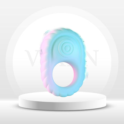Anillo para pene de silicona líquida reversible DeepControl