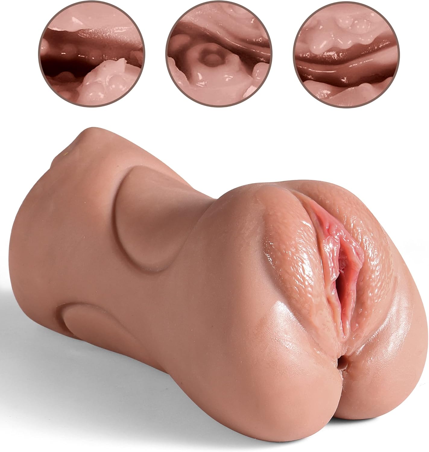 Masturbateur DeepCore 3-en-1 multi-zones avec vagin de poche