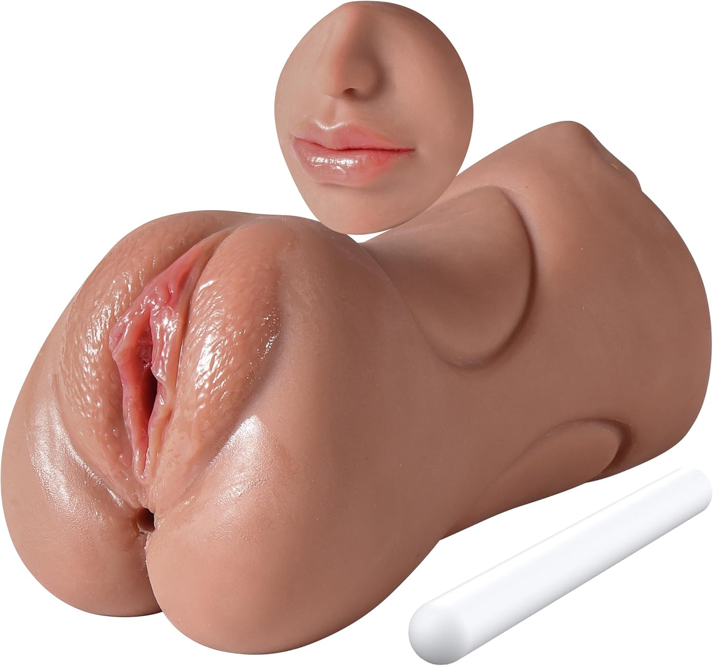 Masturbateur DeepCore 3-en-1 multi-zones avec vagin de poche