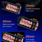 DeepDrive Thrusting Heated Male Masturbator Stroker 65mm Depth