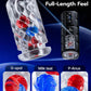 DeepDrive Thrusting Heated Male Masturbator Stroker 65mm Depth