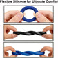 Juego de anillos para pene DeepFlex de 9 piezas ajustables