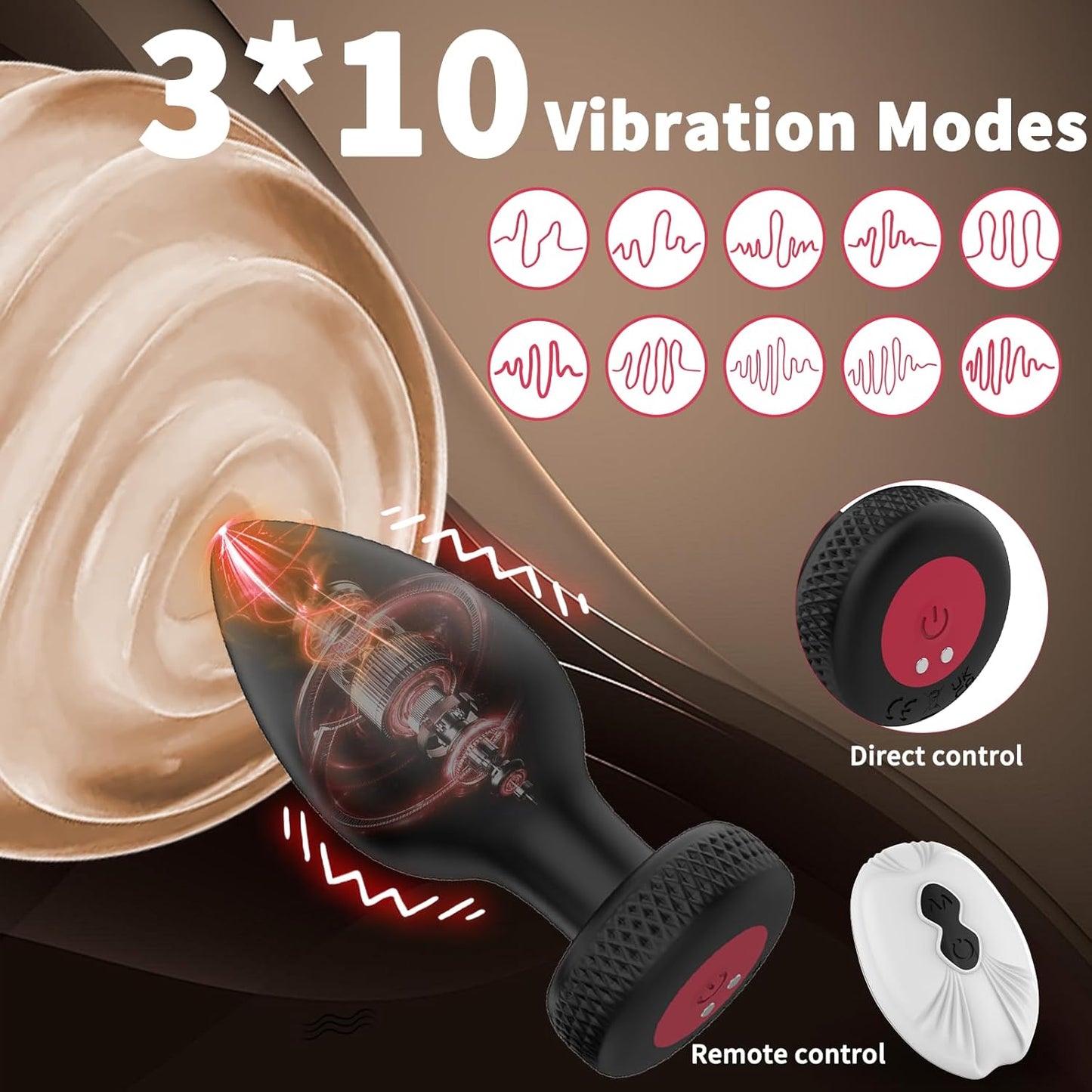 Set de Entrenadores Anales Vibratorios DeepPhase