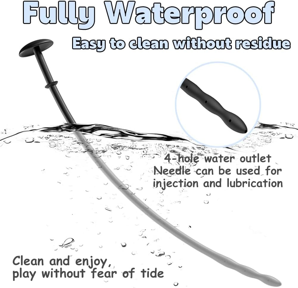 DeepReach Extra-Long Silicone Hollow Urethral Sound