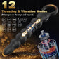 DeepRush Thrusting Anal Beads Prostate Massager Vibrator