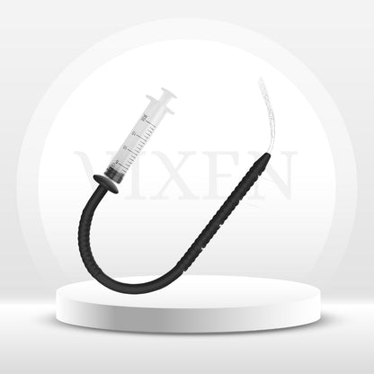 DeepSound Hollow Silicone Urethral Sound & Penis Plug