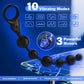 DeepSpiral Perlas Anales Vibratorias de 3 Motores