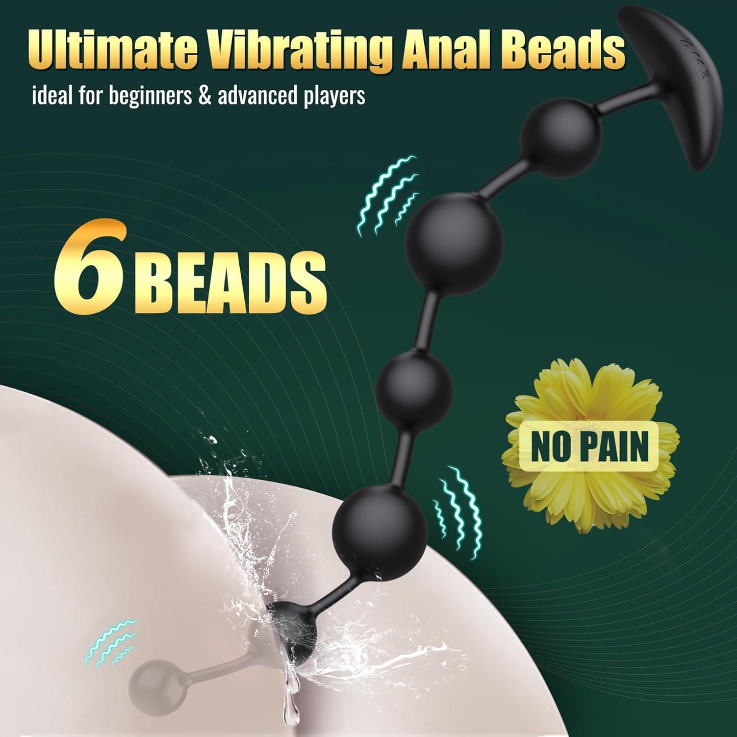 Cuentas Anales Vibratorias Extra Largas DeepSpiral