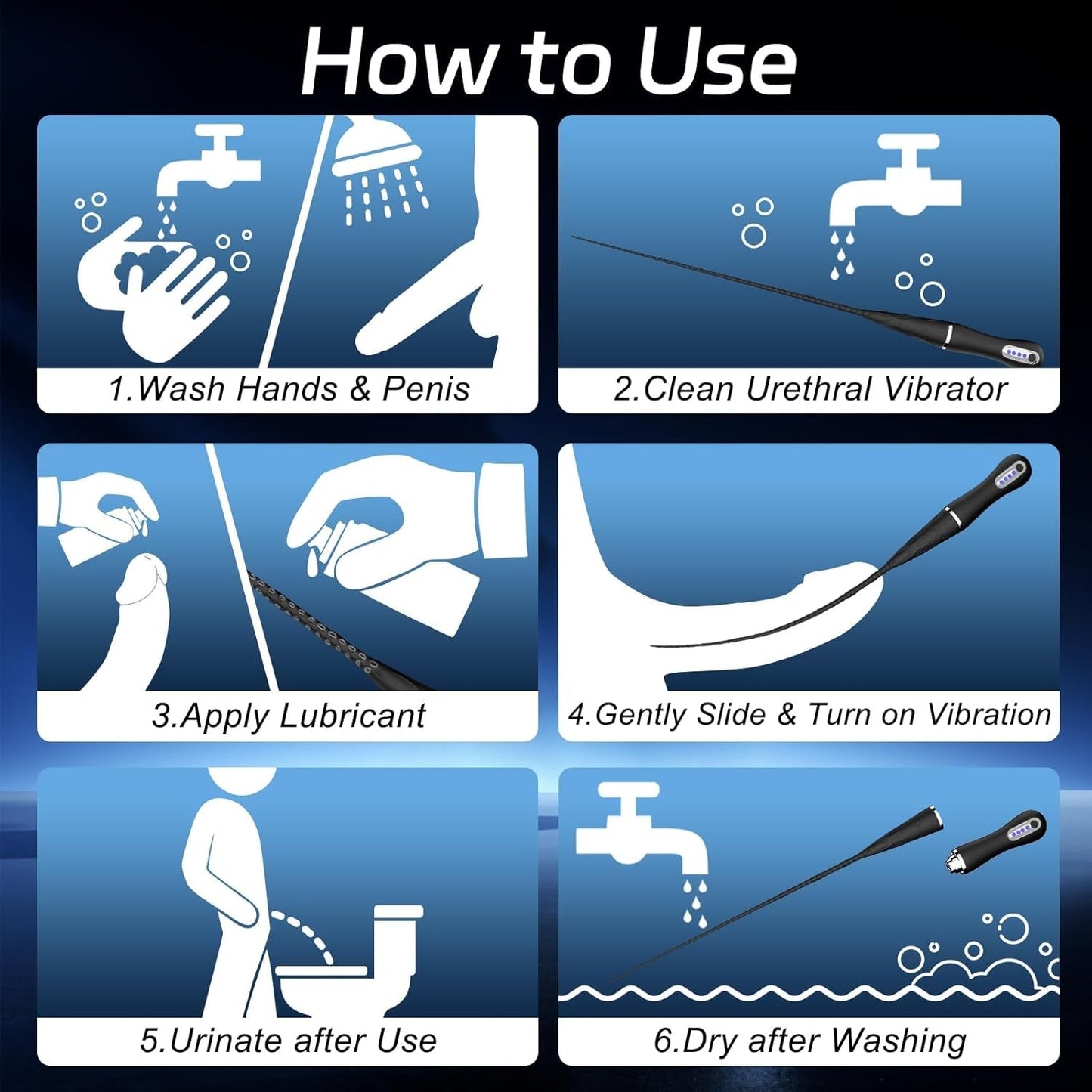 DeepWave Octopus Tentacle Urethral vibrator