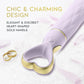 Vibrador bala Delice Heartthrob con mango