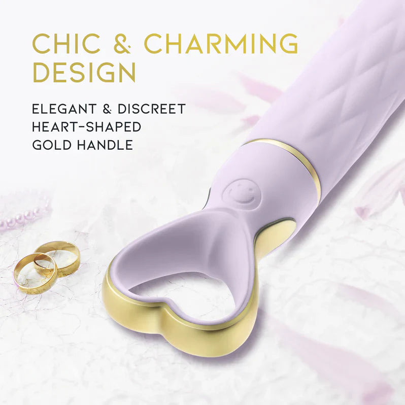 Vibrador bala Delice Heartthrob con mango
