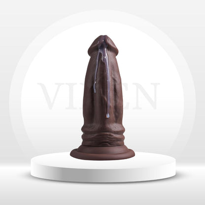 DepthMaster 10" Thick Anal Dildo with Suction Base