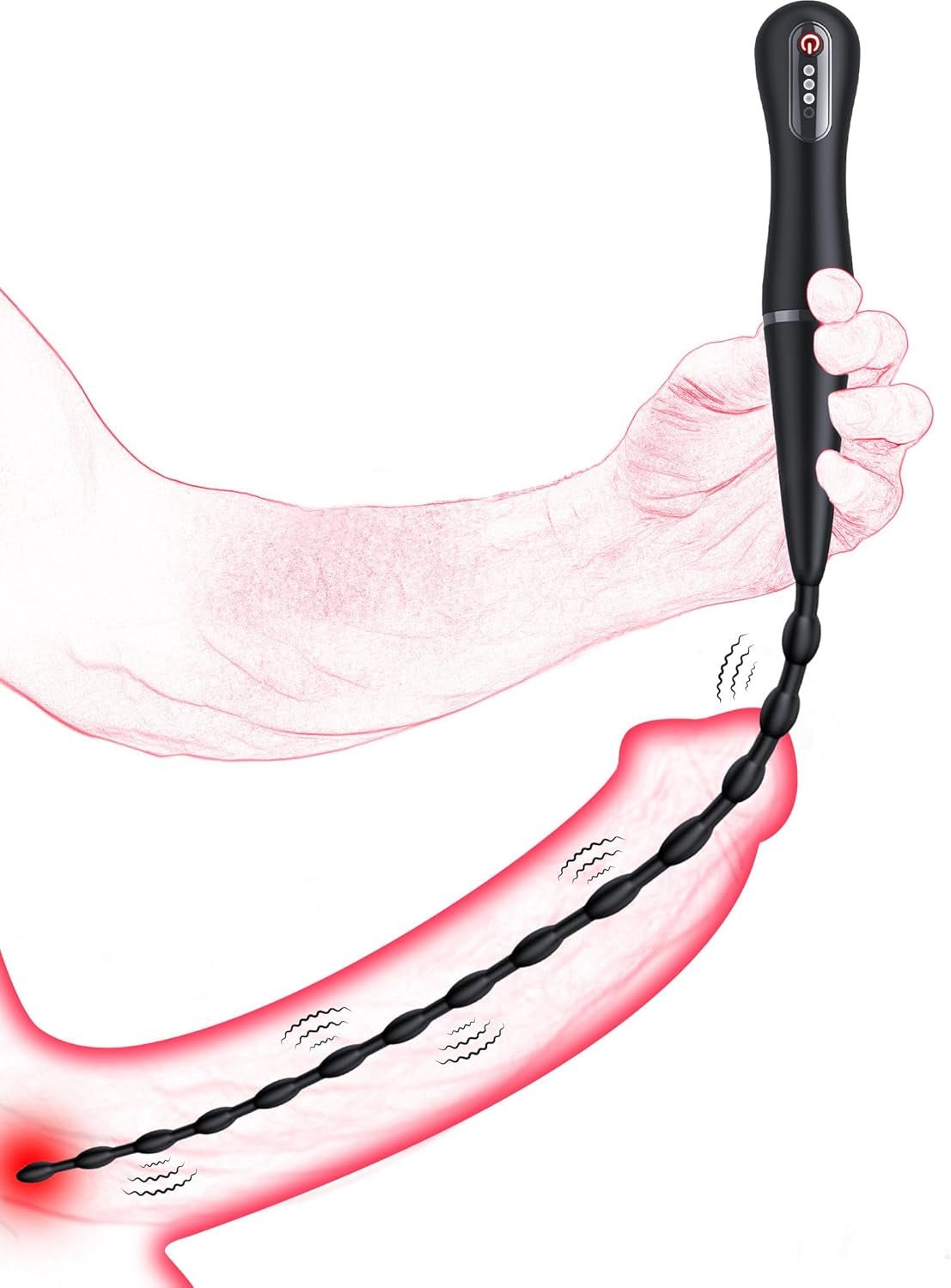 Vibrador uretral DepthSync Urethral Vibe Pro (Plug masculino)