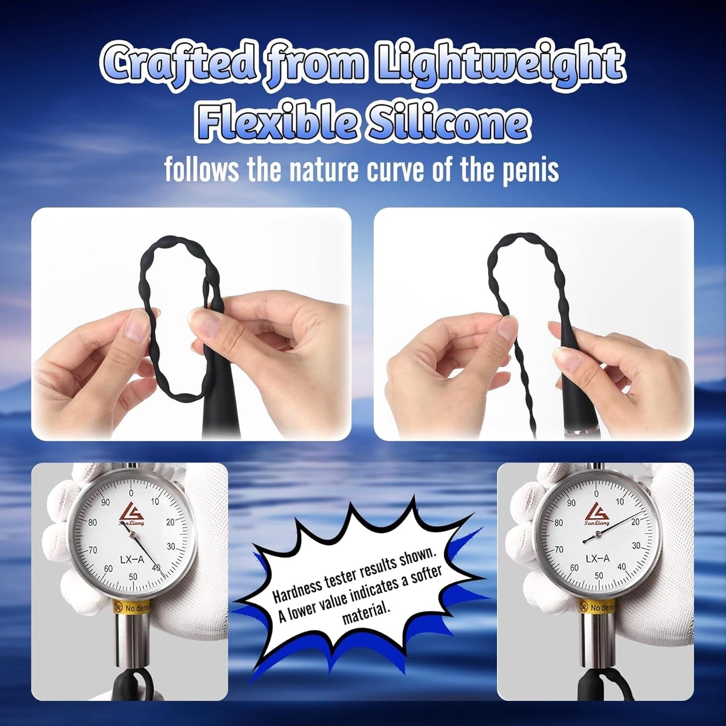 Vibrador uretral DepthSync Urethral Vibe Pro (Plug masculino)