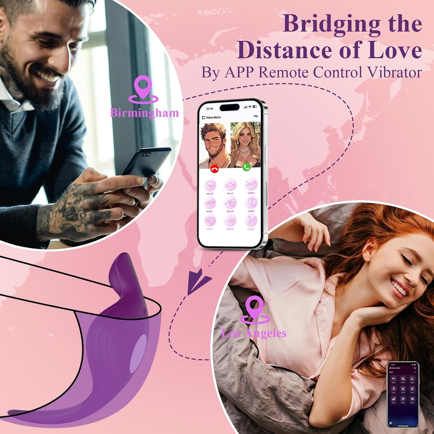 DesireFlex 3-in-1 Wearable Panty Vibe