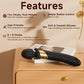 TwinThrive Dual End Wand Vibrator Thrusting Dildo 8+8 Modes