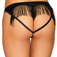 Heart Back Fringe Panty