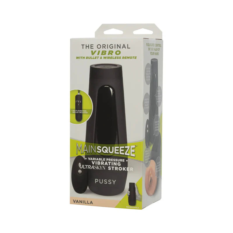 Main Squeeze Original Vibro Coño de Carne