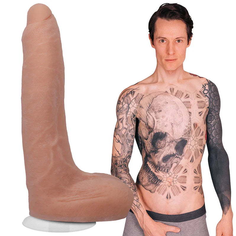 Dildo realista Owen Grey Signature Cocks de 20 cm