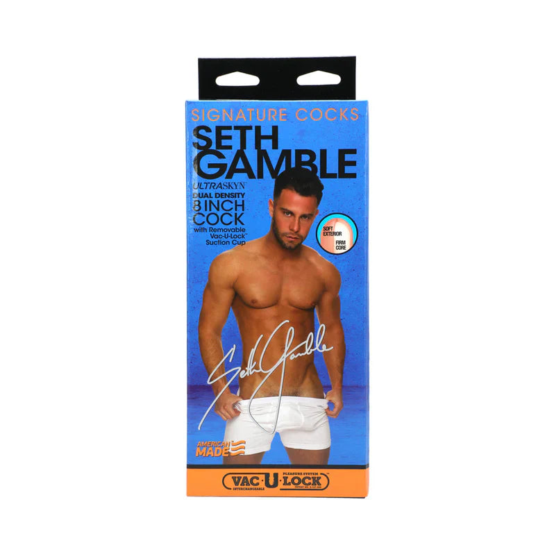 Dildo realista de 8" Signature Cocks de Seth Gamble