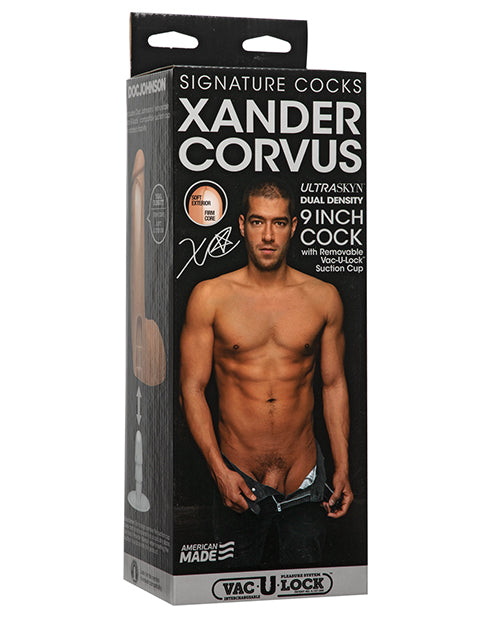 Xander Corvus Dildo "Cocks" de 9 pulgadas con firma