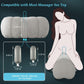 Almohada inflable de bondage con forma de corazón | Cojín de montaje para juguetes con puños, correas y pinzas | Kit de cuña para dormitorio para parejas