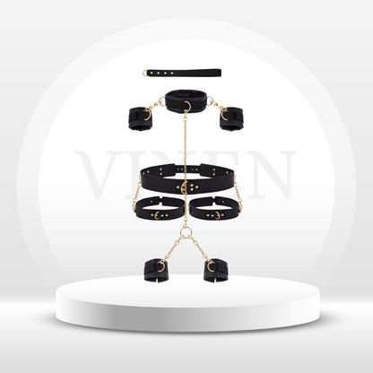 DominaLink 7-Piece Bondage Set