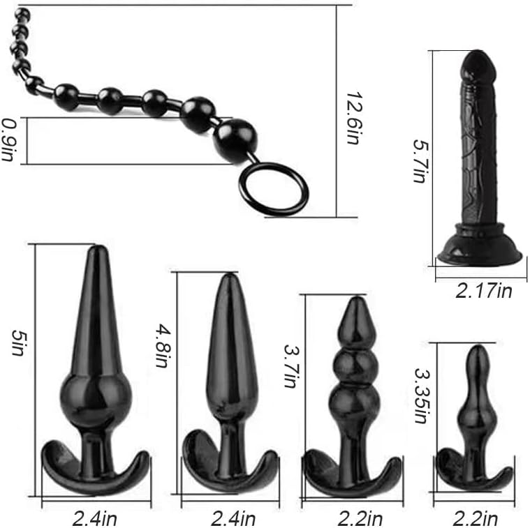 DominusRush Kit de Bondage y Anal de 34 Piezas