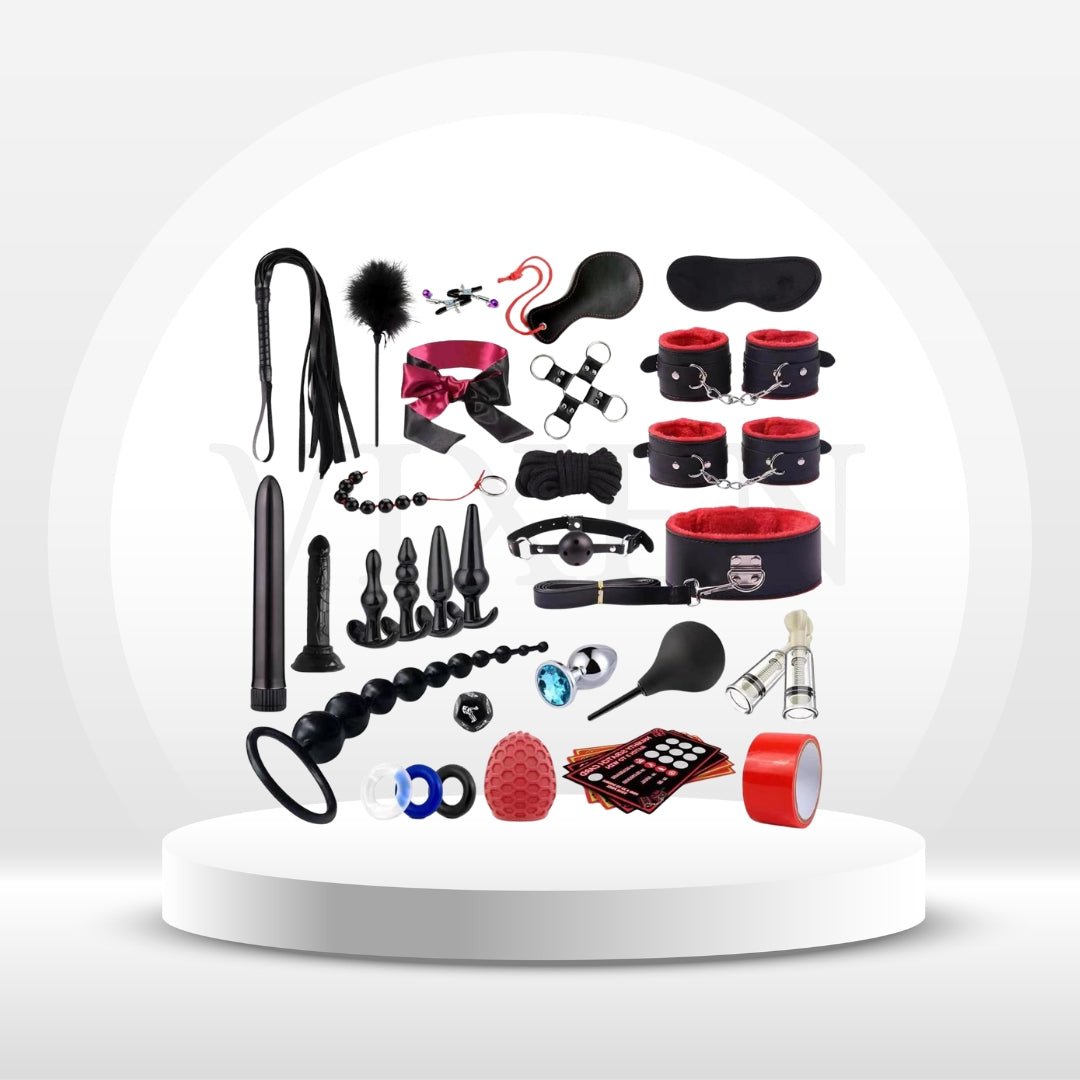 DominusRush Kit de Bondage y Anal de 34 Piezas