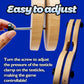 DomKneel CBT Testicle Crusher with Ankle Cuffs