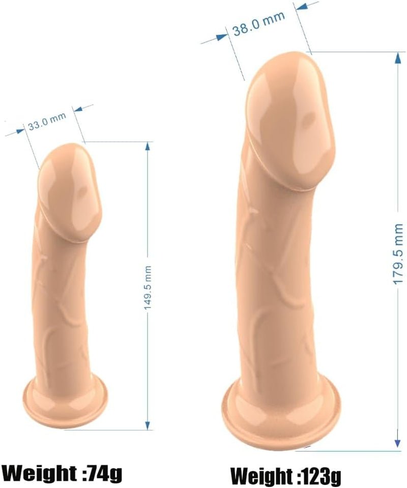 DoubleDare Vibrating Strap-On Dildo Harness 10 Modes