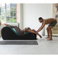 Chaise de intimidad ajustable de doble asa - Azul y gris