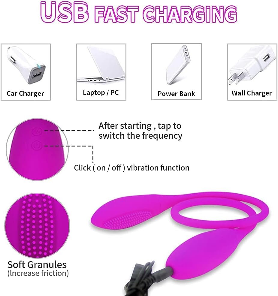 DualBloom Double-Headed Flexible Vibrator 12 Modes