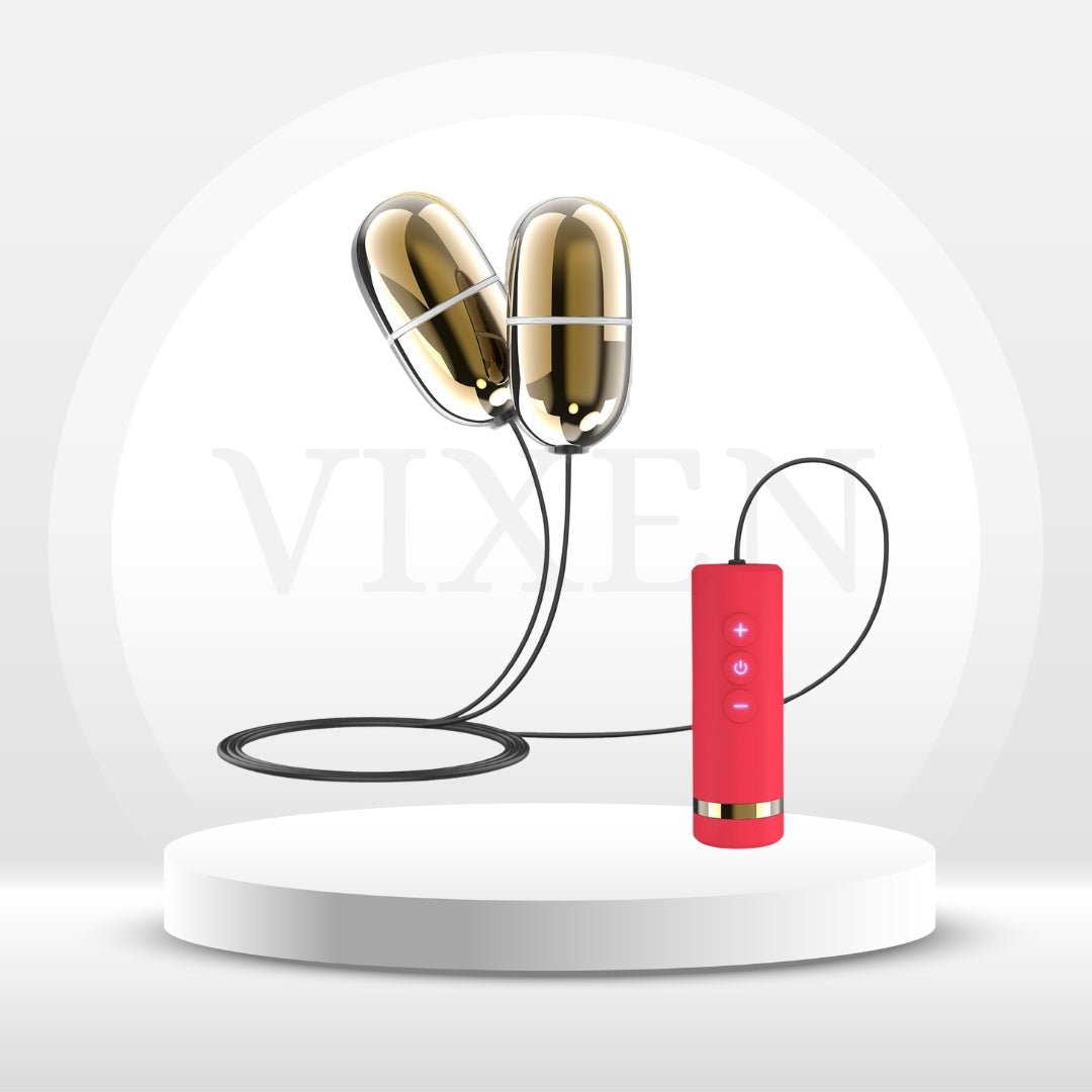 Vibrador de Doble Huevo DualFantasy
