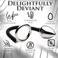 DualForce Metal Cock Ring & Prostate Butt Plug Set