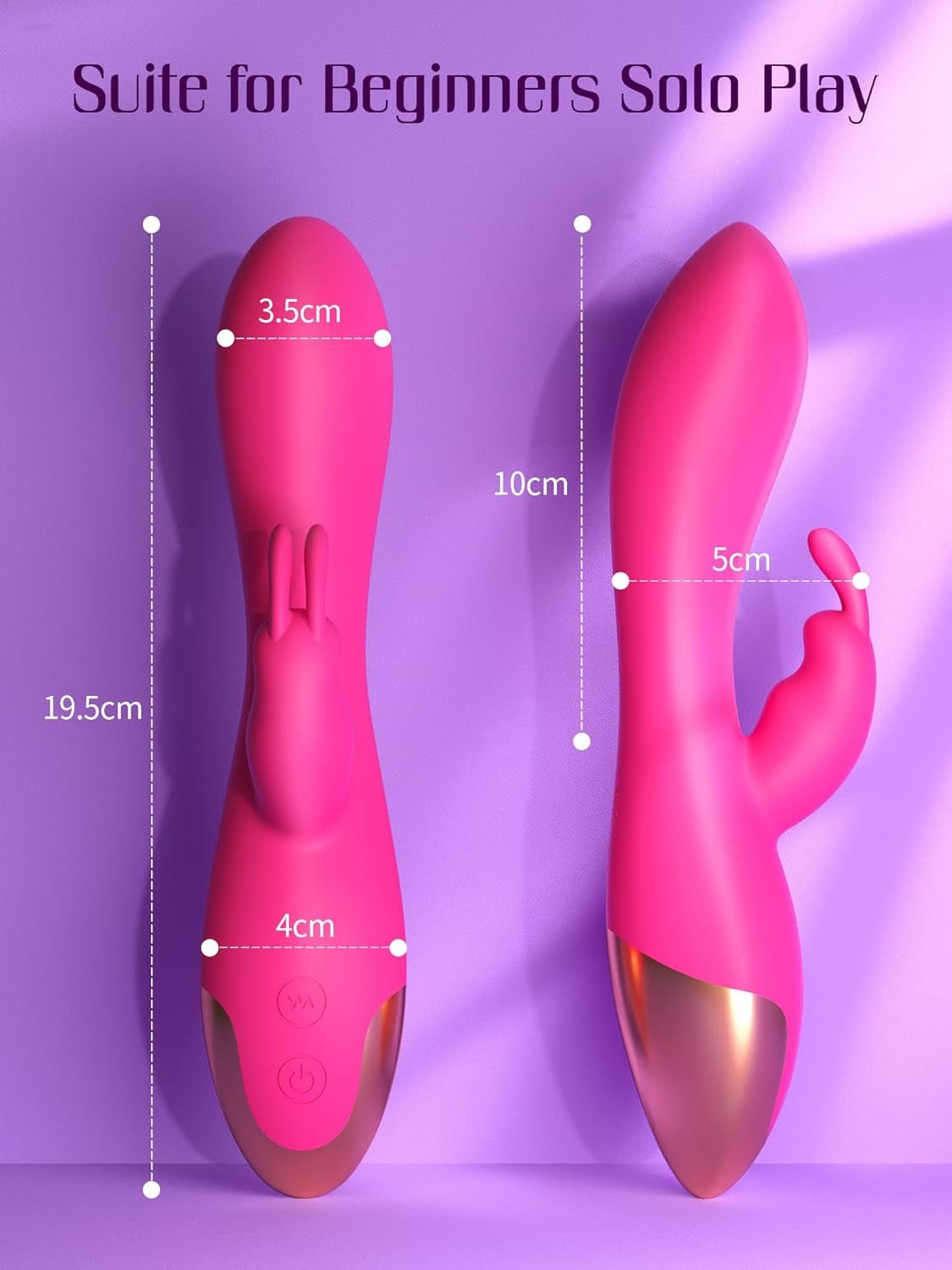 Vibrador conejo DualPulse para punto G y clítoris