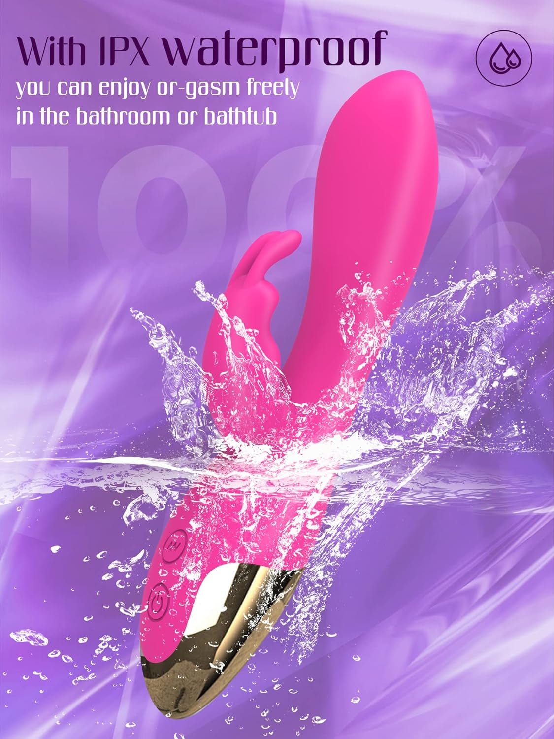 Vibrador conejo DualPulse para punto G y clítoris