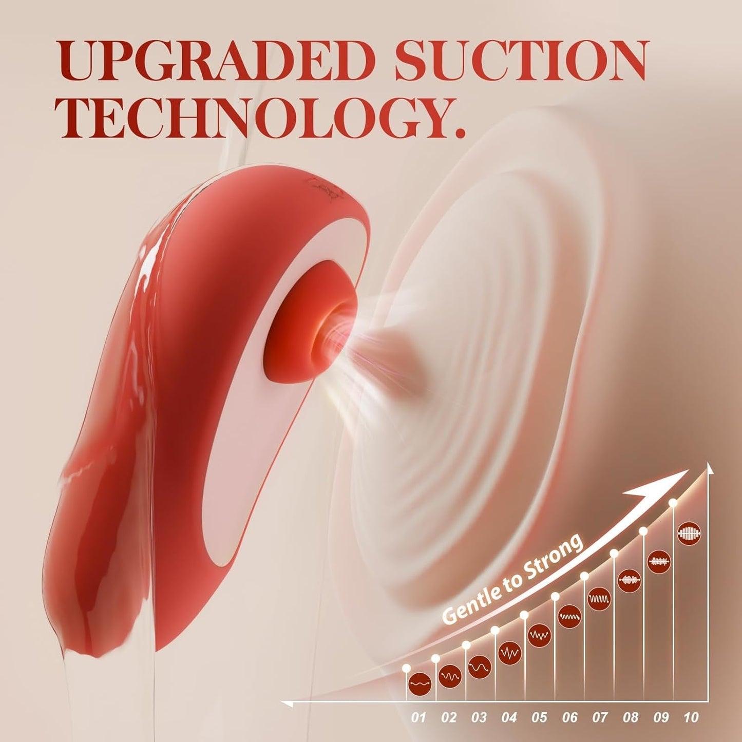 Vibrador de succión inteligente DualPulse