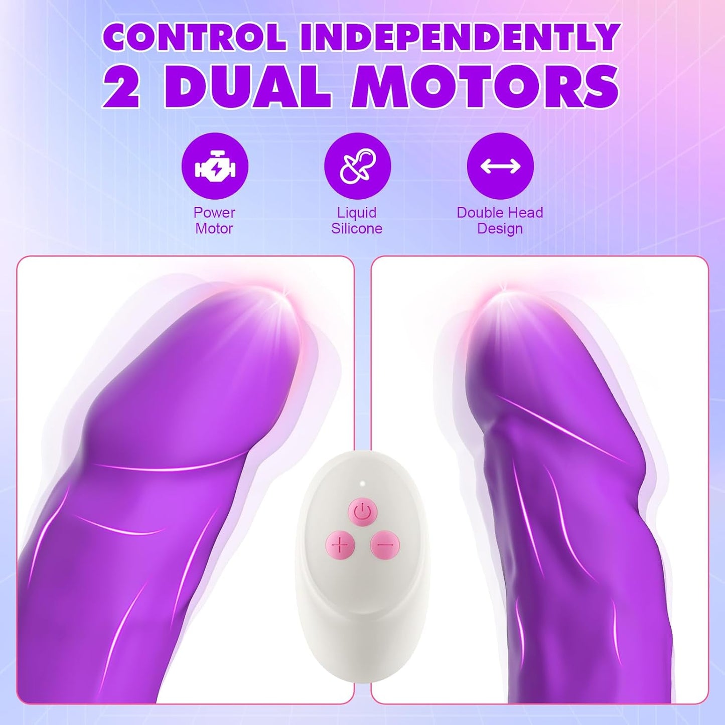 Vibromasseur Double-Pointe DualVibe 15,7"