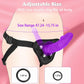 DuetteViolet Double-Ended Strap-On Dildo Adjustable Harness