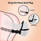 DuoPlay Silicone Beads Anal Plug Cock Ring