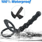 DuoPlay Silicone Beads Anal Plug Cock Ring