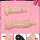 DuoVibe Vibrating Strap-On Dildo Set