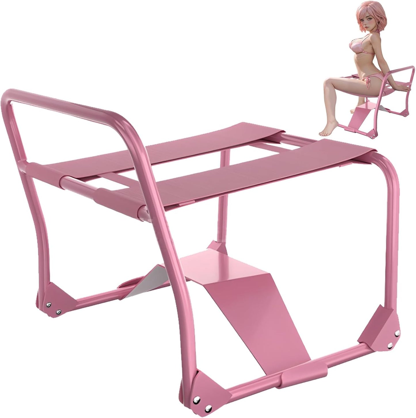 Chaise Sexuelle Pliable DynamicBounce avec Support pour Godemichet