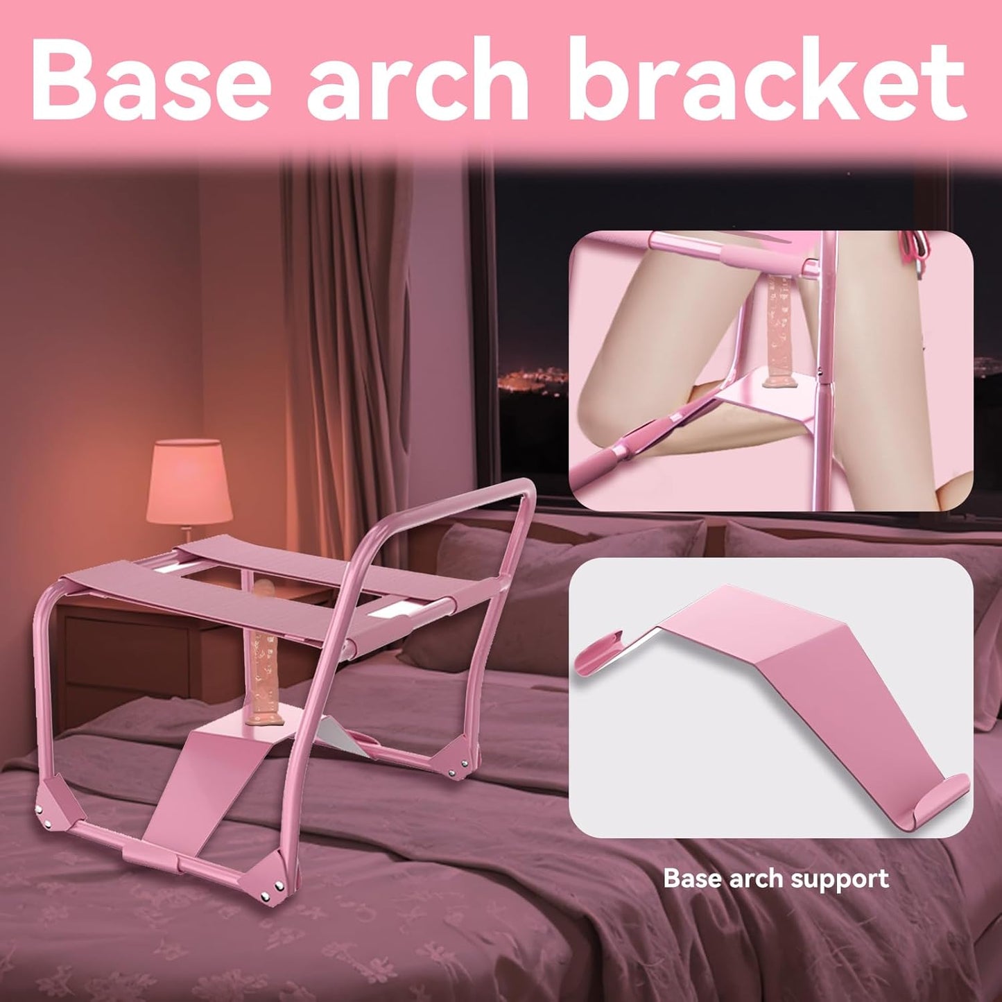 Chaise Sexuelle Pliable DynamicBounce avec Support pour Godemichet