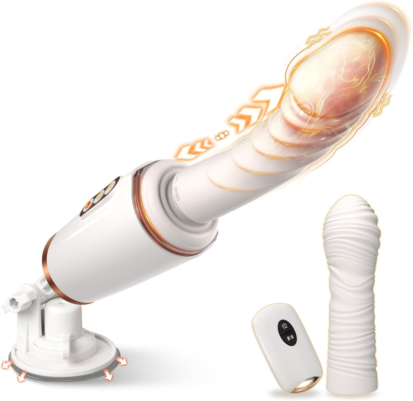 Dildo DualRide de doble cabeza con control remoto