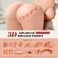 FlexCurves Realistic Torso Male Masturbator Sex Doll | Adjustable Skeleton