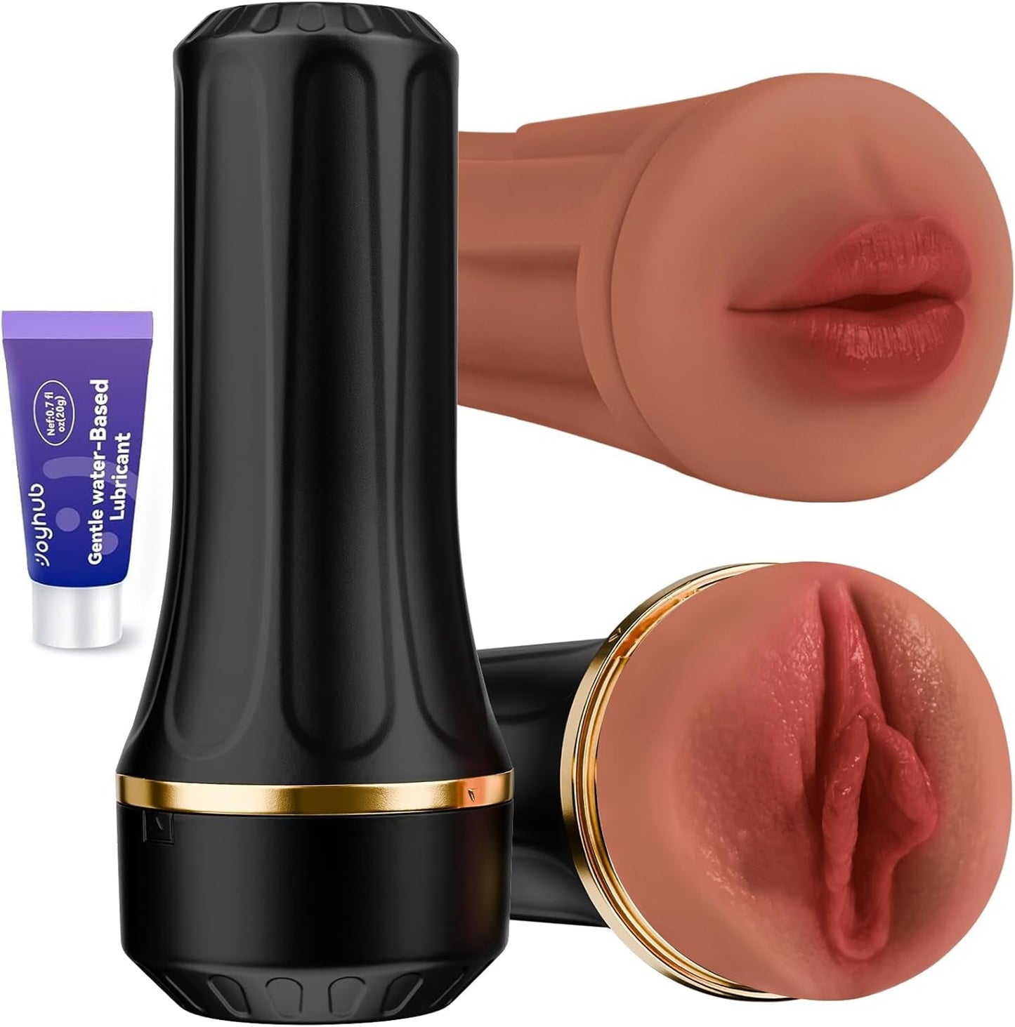 DuoFlex Funda Doble Vaginal Bolsillo 7.5" Masturbador Manual