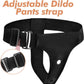 DualFit Adjustable Strap-On Harness with Dual Dildos