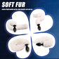 Tapón Anal Vibrador con Cola de Zorro de Control Remoto FrostPulse